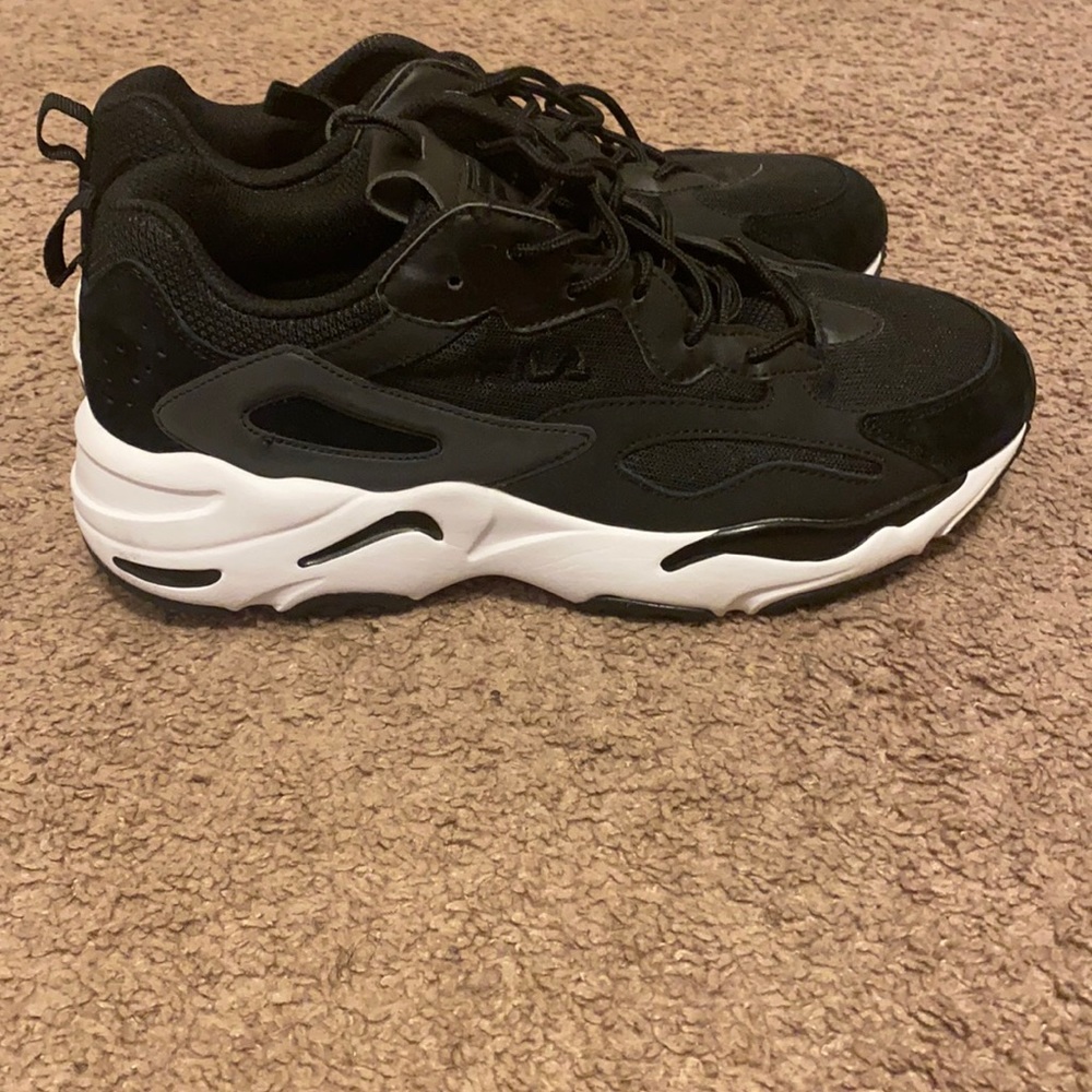Filas Black/White leather Men’s Shoes